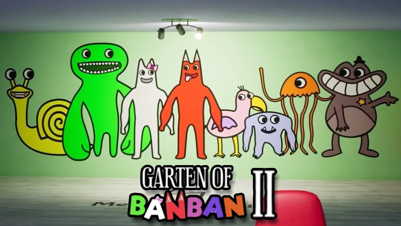 Garten of Banban 2 on steam! (PLAY IT NOW!)