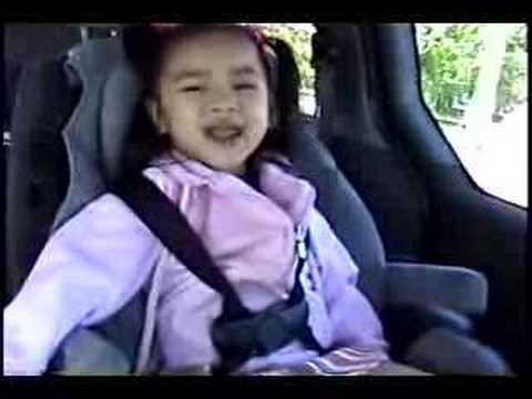 3 year old Astrid Torrico singing "No One" by Alic...
