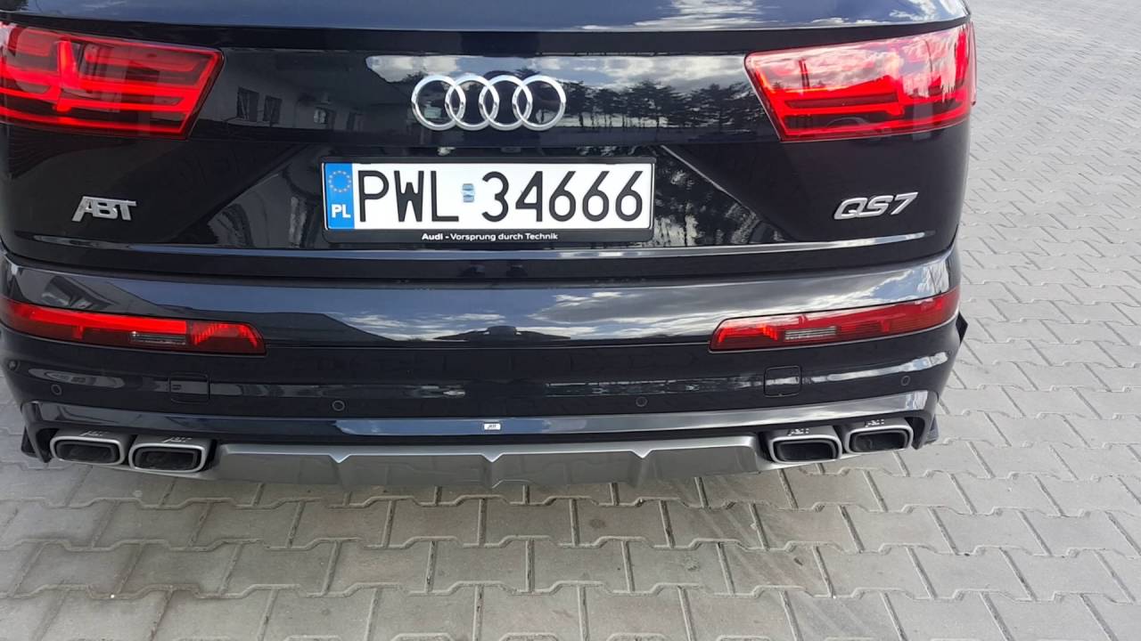 Q7 ABT GREAT EXHAUST SOUND