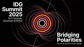 IDG Summit 2025   Live from House of People Main Stage Stockholm, 15 October