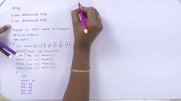 Computer programming Unit 04 Lec 01