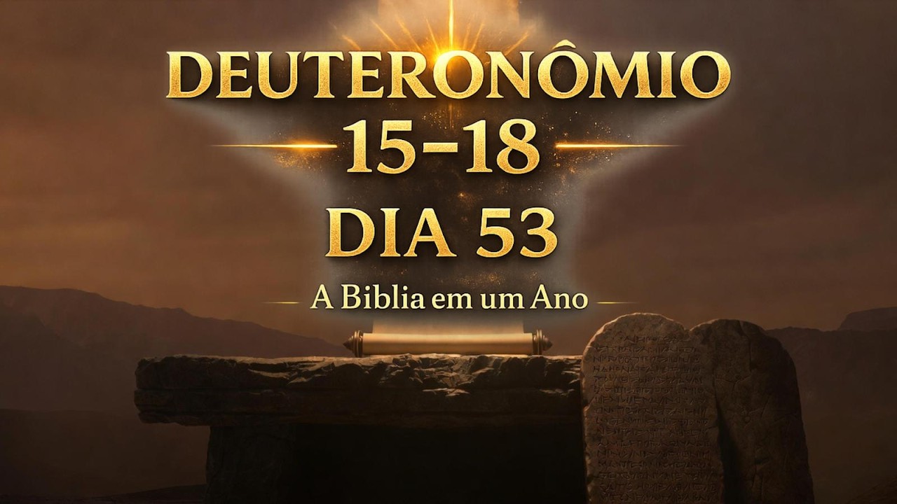 Bíblia em Um Ano – Dia 53  Deuteronômio 15–18 Justiça, Generosidade e o Profeta Prometido