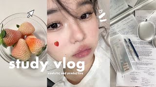 STUDY VLOG: Very PRODUCTIVE Finals week 2024 (Cram with me)