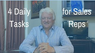 Famous 4 Daily Tasks Every Sales Rep MUST Do Wealth