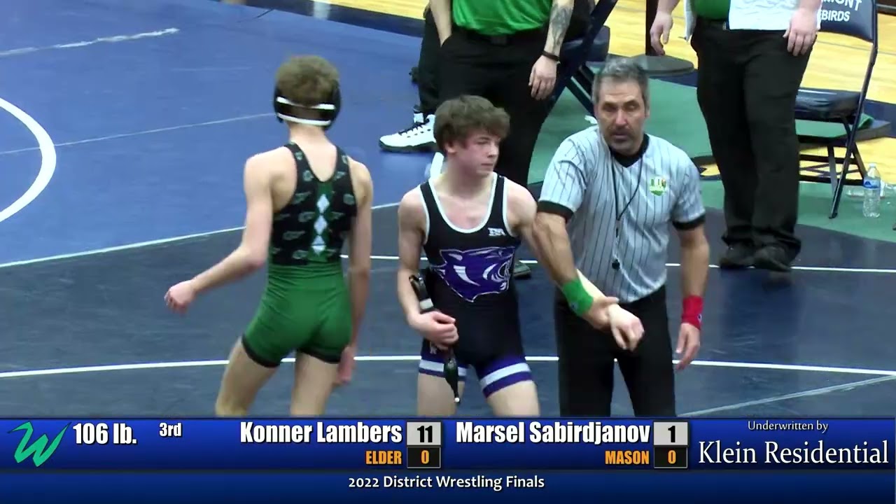 2022 OHSAA District Wrestling Finals - March 5, 2022
