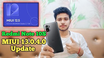 Redmi Note 10S MIUI 13.0.4.0 Update | Redmi Note 10s Bug Problem Fix