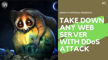 How to take down any web server ? | Slowloris DDos attack | Crazy Vi Official | #serverdown #hacking