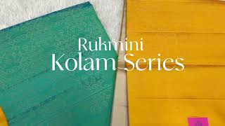 Rukmini - Kolam - Kanchi Soft Silk Saree with Traditional Kolam Designs on Body and Pallu screenshot 1