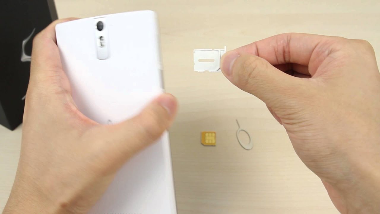 How To Insert The Micro Sim Card On Oppo Find 5 Youtube