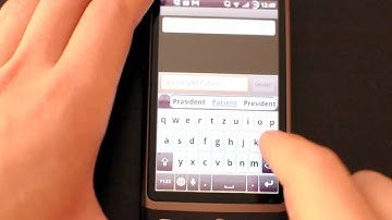 Nuisance: Auto-Space feature in Swype/SlideIT