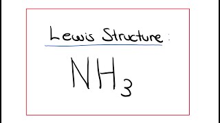 NH3 Lewis Structure (Ammonia)
