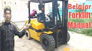 Belajar Forklift Manual