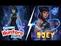 Kpop デーモンハンター:サイドストーリー | デーモンハンター アメリカの過去 - ゾーイとリン・トラ