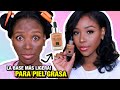 PROBANDO LA BASE MÁS LIGERA PARA PIEL GRASA! CATRICE HD LIQUID COVERAGE FOUNDATION | Mary Pulido