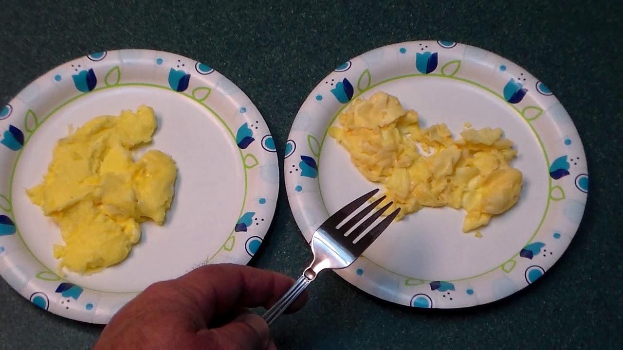 Powdered Egg (Thrive Scrambled Egg Mix) vs Fresh Egg