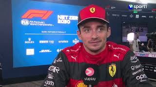 Charles Leclerc Post Race F1 Singapore GP 2022