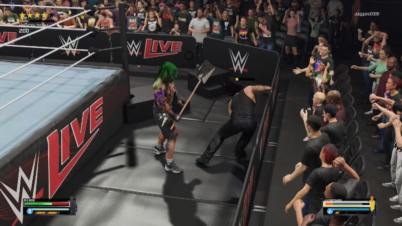 WWE 2K25 Big Rob vs. Odyssey Rift - YouTube