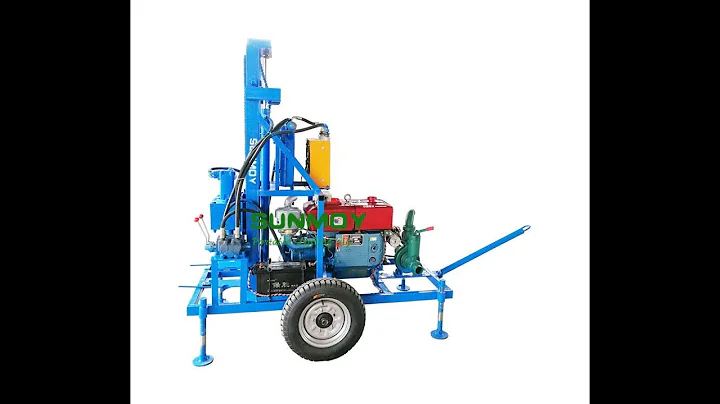How to operate sunmoy water drilling machine to drill borehole well? - DayDayNews