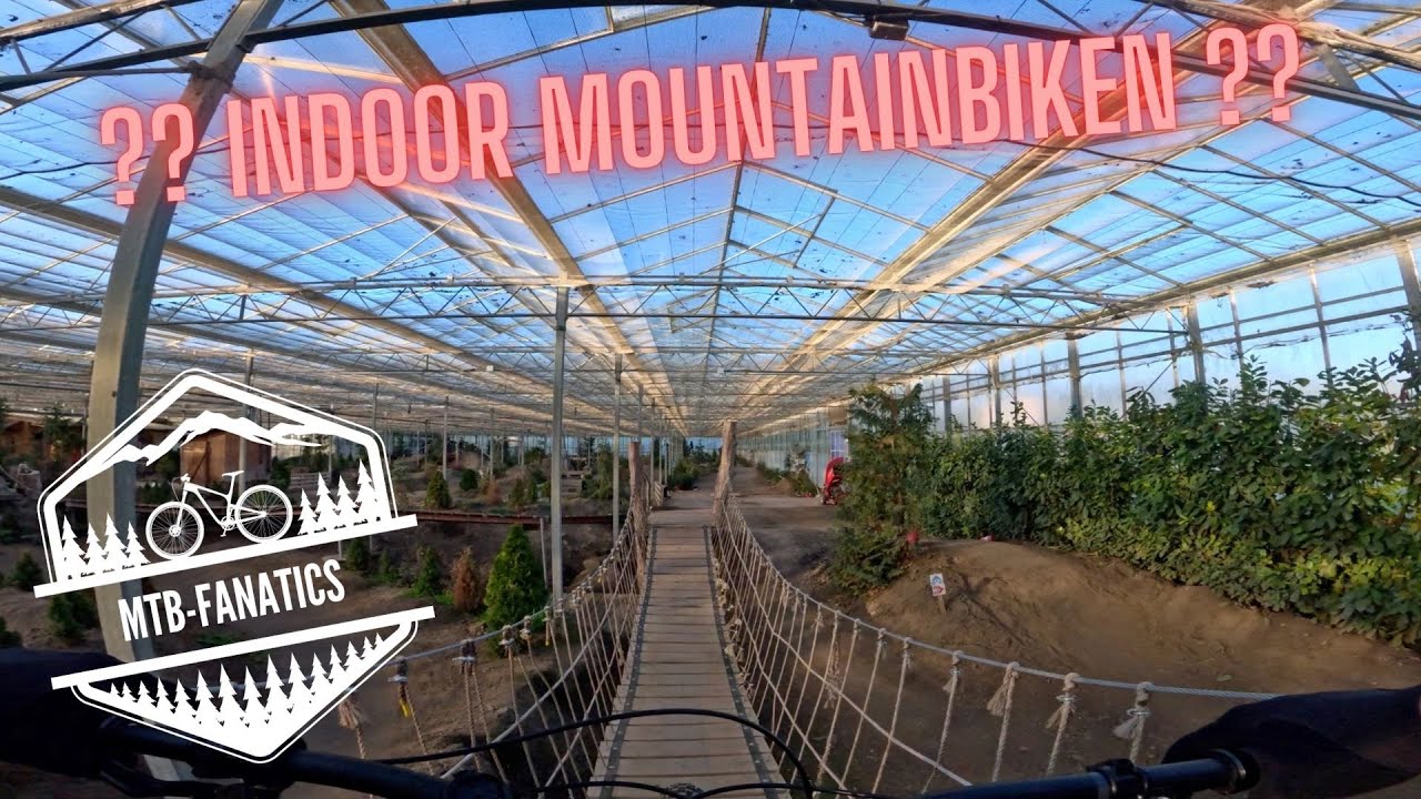 The Ultimate Indoor MTB adventure @ Almere The Netherlands [4K]