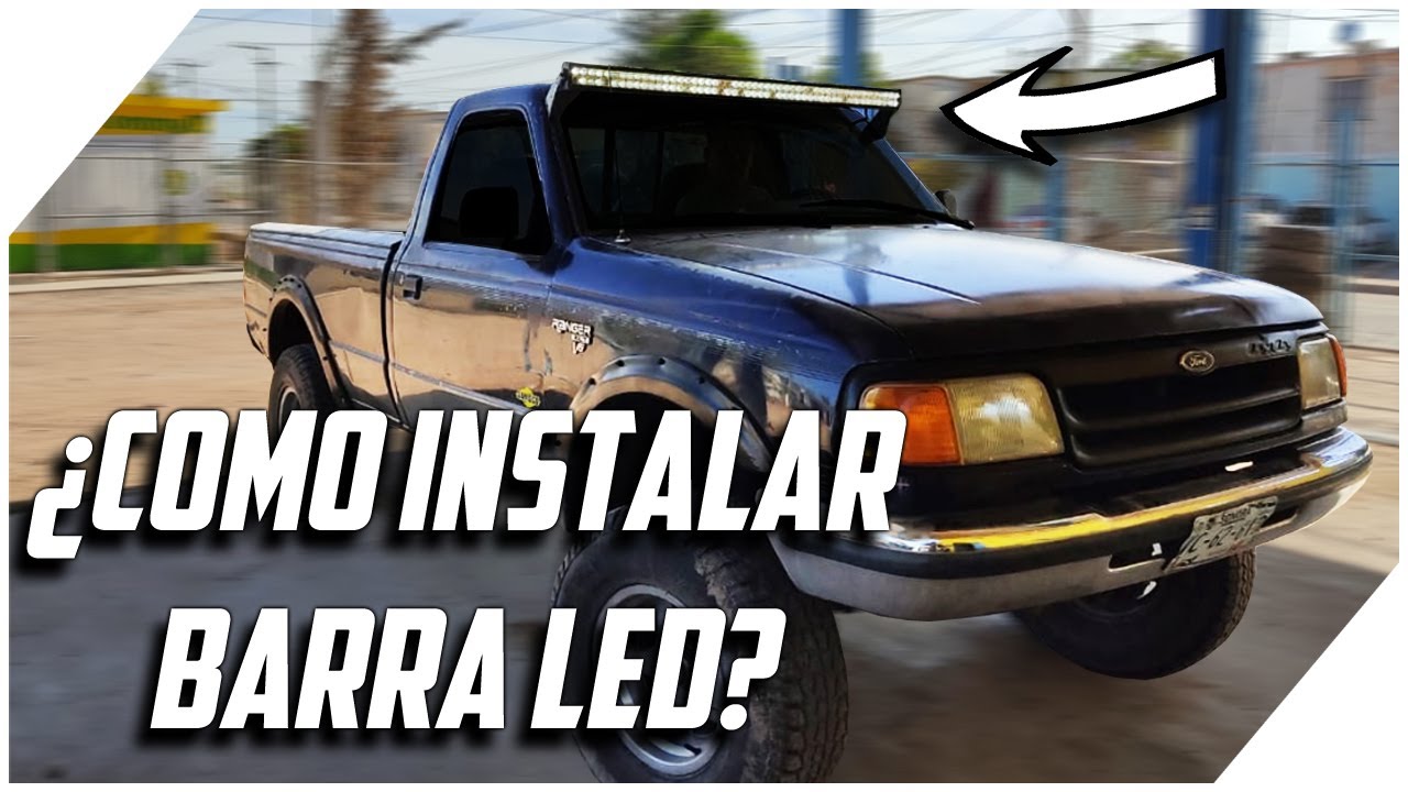 Edredón Activo Chelín Como FABRICAR bases para instalar una BARRA LED en tu camioneta? ||  ShesheLed - YouTube