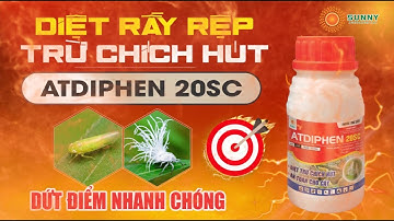 𝐀𝐓𝐃𝐈𝐏𝐇𝐄𝐍 𝟐𝟎𝐒𝐂 – ĐẶC TRỊ RẦY RỆP, BỌ TRĨ TRÊN SẦU RIÊNG