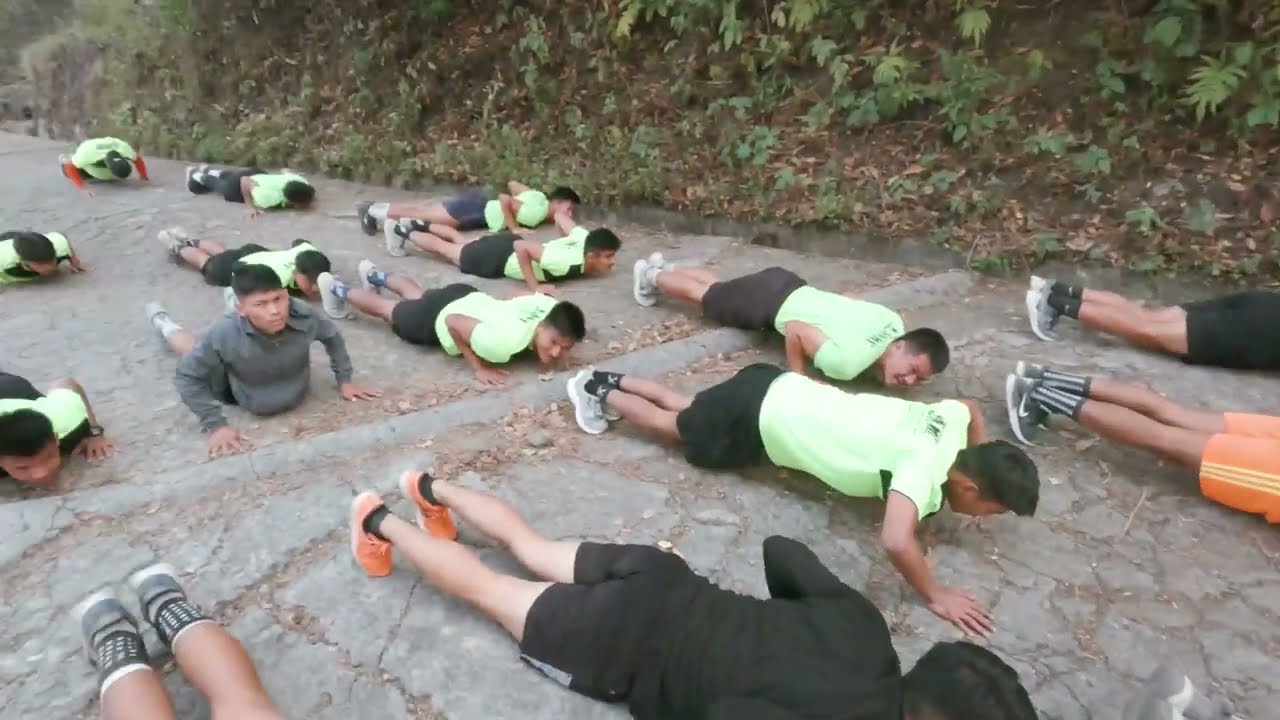 The last week of TRAINIG sessions for Singapore Police-GC