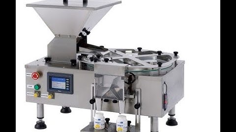 Semi Automatic Electronic Tablet Capsule Pill counting & filling machine