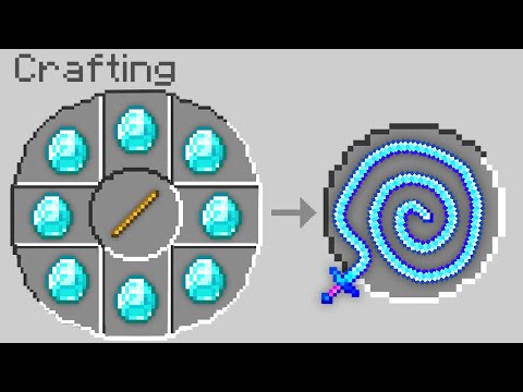 Minecraft, But Crafting Gets Rounder...