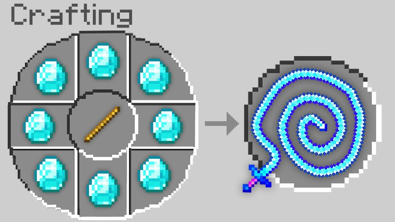 Minecraft, But Crafting Gets Rounder...