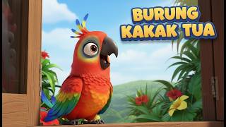 🦜 BURUNG KAKAK TUA 🌈 | Lagu Anak Anak Indonesia 🎵 Animasi Lucu