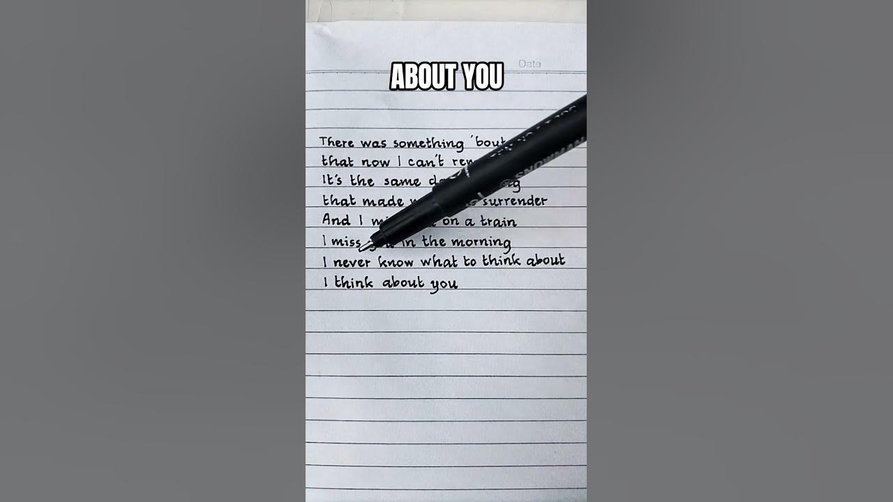 About You - The 1975 | Lirik #lyrics #lyricsmusic #songlyrics #aboutyou #the1975 #trendingshorts