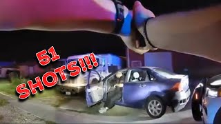 The MOST INTENSE Police Shootout | Des Moines Police Traffic Stop