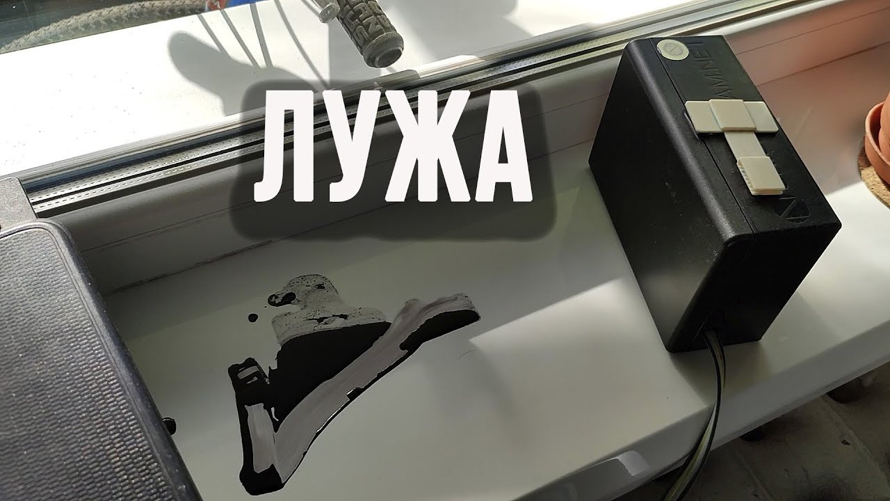 Лужа под принтером, разборка принтера Epson 2100, вывод слива чернил ...