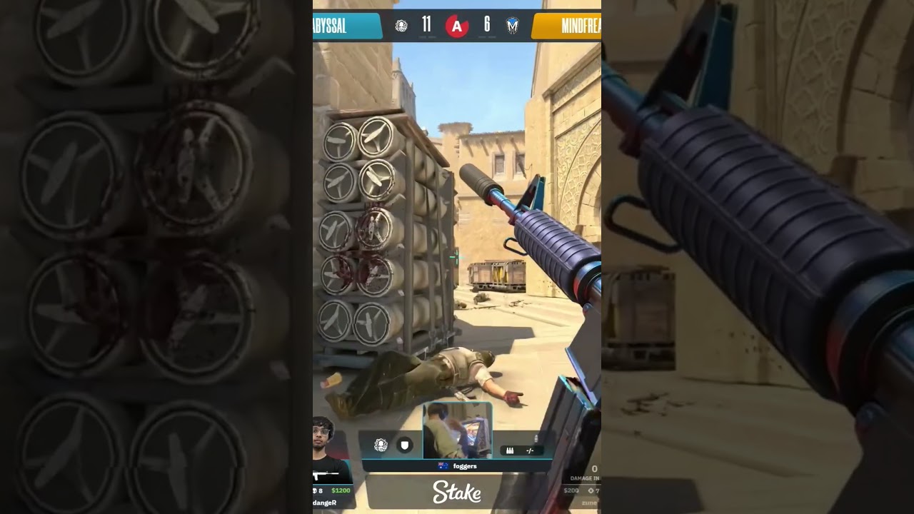 Ace against MindFreak from @foggers #teamabyssal #gaming #cs2 #viral #counterstrike
