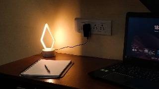 Nathan's DIY Tech | Table Lamp for Sale Under ₹2000?! 👀| LumaShard Lamp💡✨ screenshot 5
