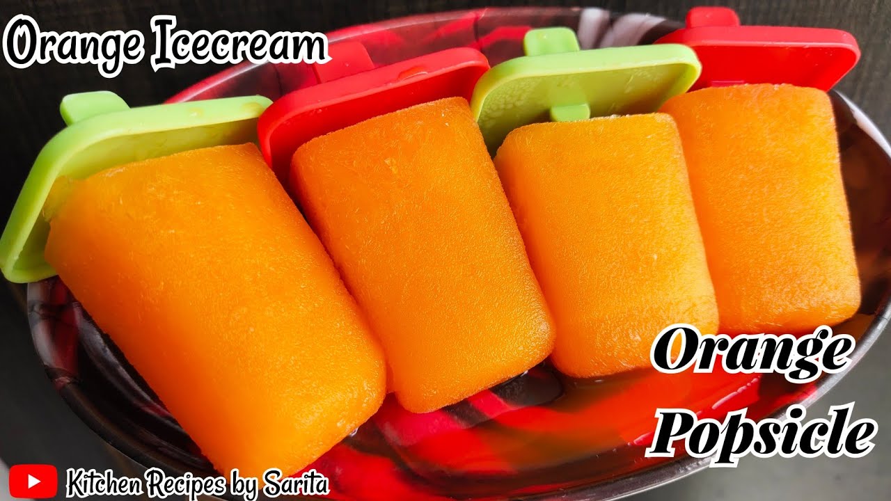 Ice Rasna Orange Flavour ice-cream with Rasna || Orange Ice Cream || Summer ...