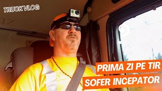 PRIMA MEA CURSA SINGUR PE CAMION CA SOFER PROFESIONIST INCEPATOR