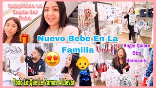 Nuevo Bebé En La Familia 👶Comprando Ropita- Aww Angie Quiere Otro Hermanito :) Receta Fácil 😋