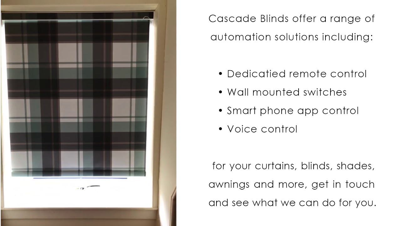 Remote Controlled Blinds - from Cascade Blinds