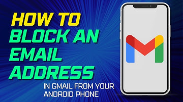 How To Block Email Address With Your Phone #mobile