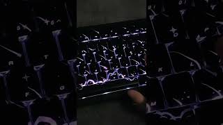 Stars adorn the keyboard, night falls between fingertips.✨🖤😎⌨️#keyboard #zornher #trending #zh870 screenshot 5