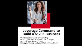 Create a $120,000 Business in Command through the 201+ Club