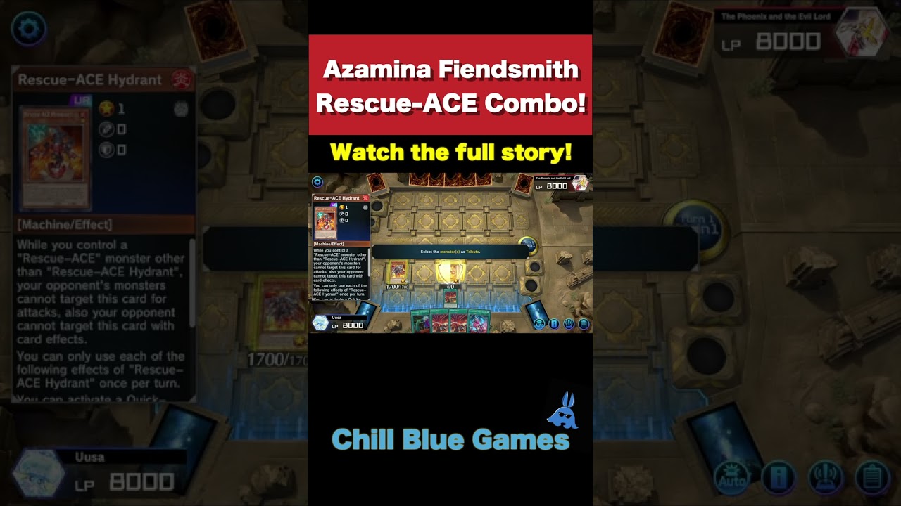 Azamina Fiendsmith Rescue-ACE | Combo!! 