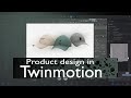 Fast product design cap in twinmotion