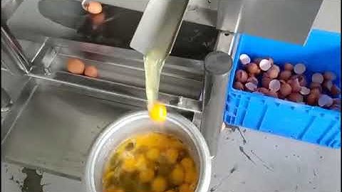 Automatic egg breaker machine, egg cracker