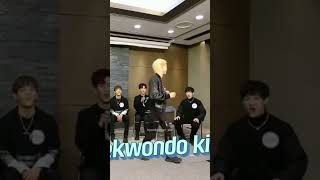 Felix Showed His Taekwondo Skill