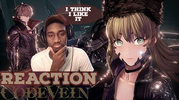 Code Vein | Character Customization & Gameplay -  REACTION!!!!