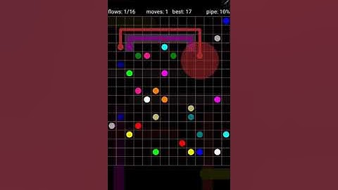 How To Solve Flow Free Jumbo Rectangle Pack Level 98 14x17 Board Walk Through Solution Walkthrough