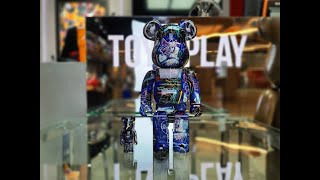 [Toy2play] Mini Review : Bearbrick Jean Michel Basquiat #7 100% & 400%