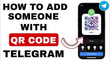 How To ADD Someone On Telegram With QR Code - Quick And Easy (Step by Step Guide 2024)